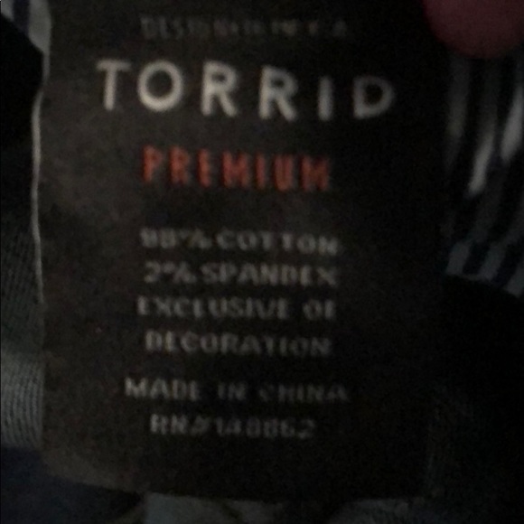 Torrid Premium Boyfriend Jean W/ Patch Embroidery - Picture 6 of 6